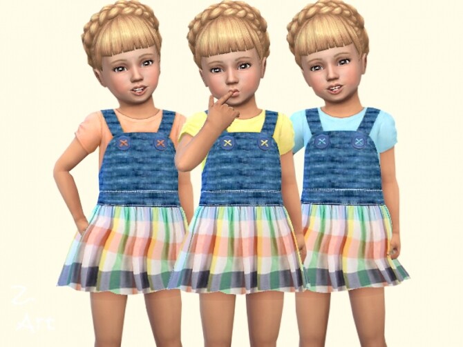Sims 4 BabeZ 81 Dress by Zuckerschnute20 at TSR