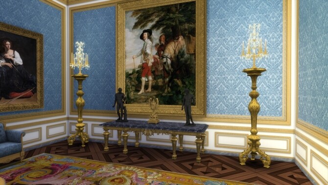 Sims 4 Charles I at the Hunt painting by TheJim07 at Mod The Sims