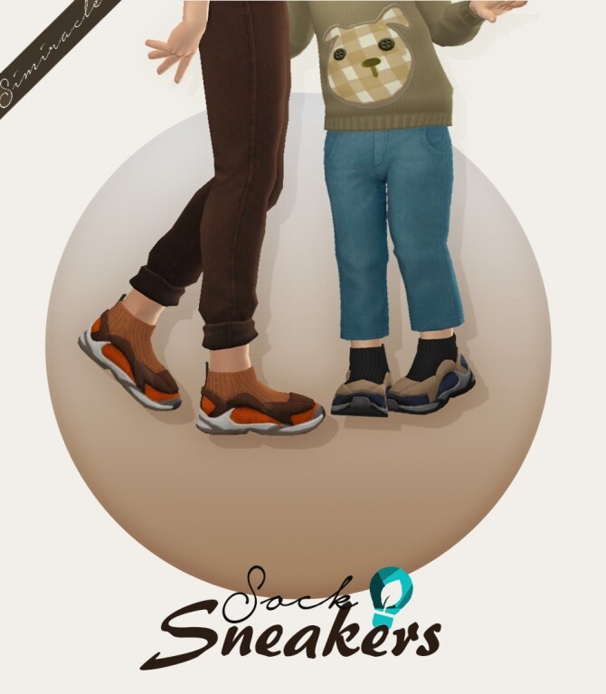 Sims 4 Sock Sneakers at Simiracle
