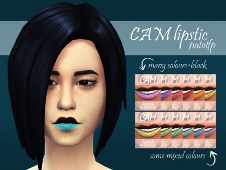 CAM lipstick by PatoTFP at Mod The Sims