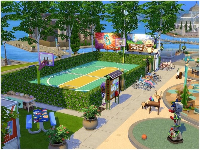Sims 4 Kids Maze Park by lotsbymanal at TSR