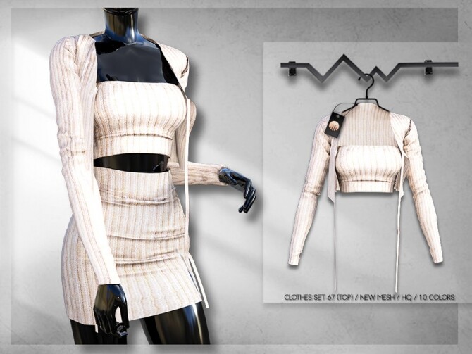 Sims 4 Clothes SET 67 TOP BD261 by busra tr at TSR