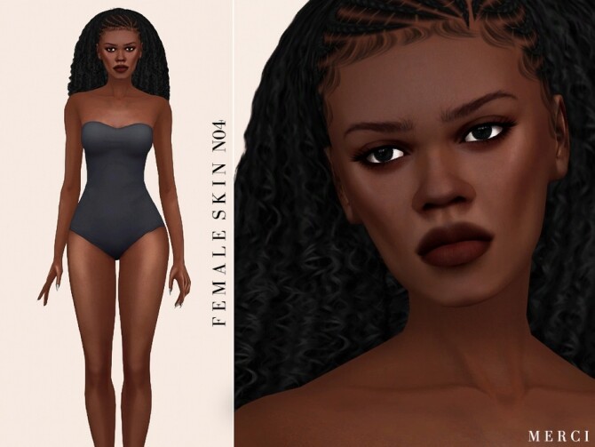 Sims 4 Female Skin N04 by Merci at TSR