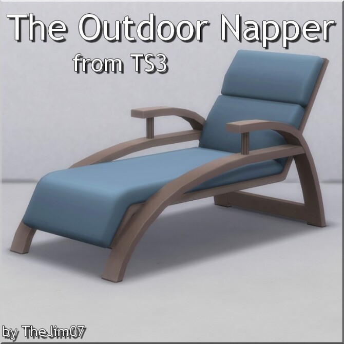 Sims 4 The Outdoor Napper by TheJim07 at Mod The Sims