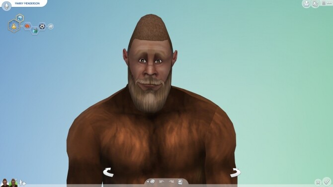 Sims 4 Bigfoot Head and Body by tklarenbeek at Mod The Sims