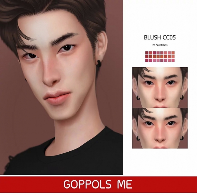 GPME-GOLD Blush CC05 at GOPPOLS Me » Sims 4 Updates