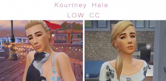 Sims 4 Kourtney Hale by decorativewax at Mod The Sims