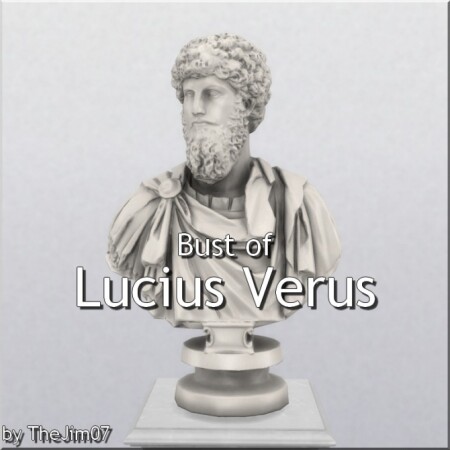 Bust of Lucius Verus by TheJim07 at Mod The Sims