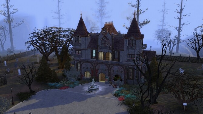 Sims 4 Medium Mansion by EyeCandy at Mod The Sims
