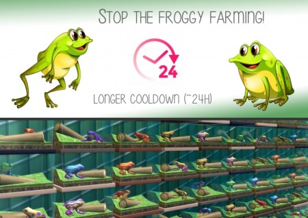 Stop the froggy farming tuning mod by Caigel at Mod The Sims