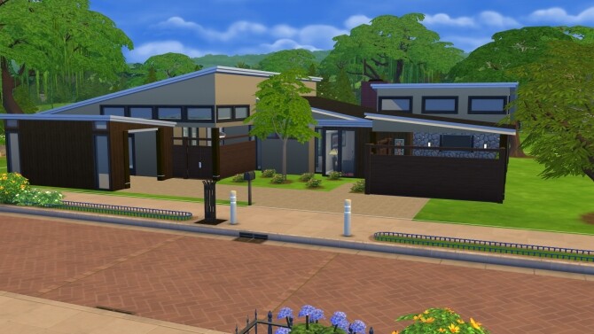Sims 4 Aperto house by SimplySimlish at Mod The Sims