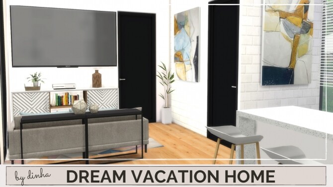 Sims 4 DREAM VACATION HOME at Dinha Gamer