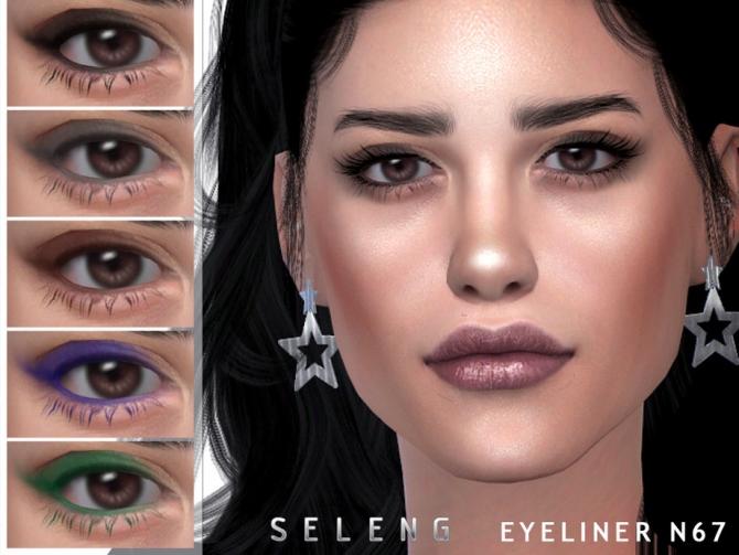 Eyeliner N67 by Seleng at TSR » Sims 4 Updates