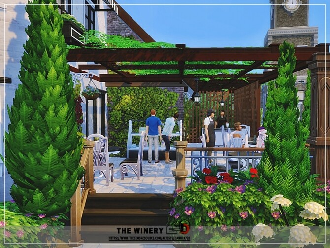 Sims 4 The Winery by Danuta720 at TSR