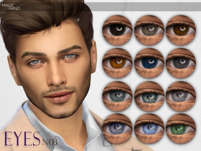 Sims 4 Eyes N03 by MagicHand at TSR