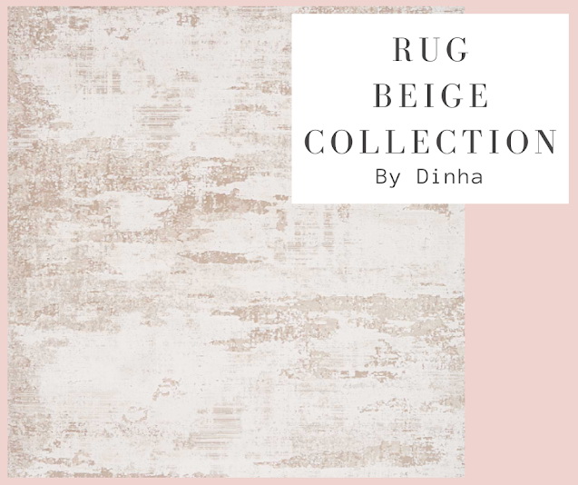 Sims 4 Rug   Beige Collection at Dinha Gamer