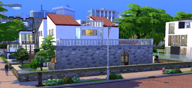 Sims 4 Identity House by valbreizh at Mod The Sims