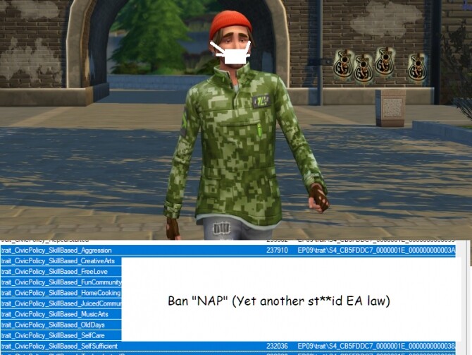 Sims 4 Ban NAP (Neighborhood Action Plan) at Mod The Sims