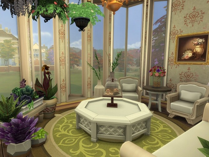 Sims 4 Old English Estate by Ineliz at TSR