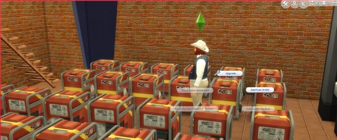 Sims 4 Increase Fuel Capacity of Generators by KcOptz at Mod The Sims
