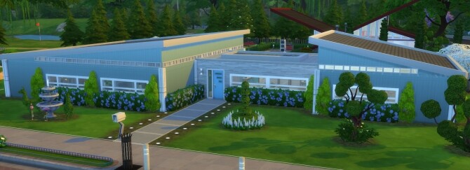 Sims 4 The Continental Mid Century Modern Home by DominoPunkyHeart at Mod The Sims