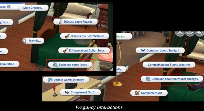 Sims 4 Contextual Social Interactions by Lumpinou at Mod The Sims
