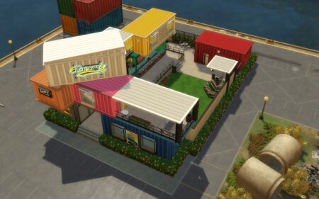 Container Bar by spablo at Mod The Sims