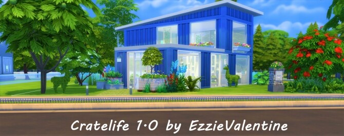 Sims 4 Cratelife home by EzzieValentine at Mod The Sims