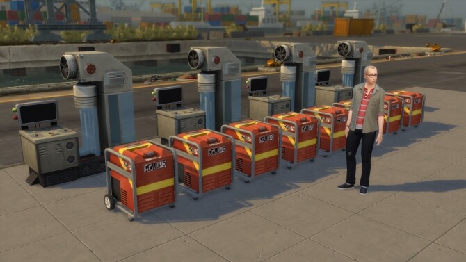 Sims 4 Increase Industrial Utilities Production by KcOptz at Mod The Sims