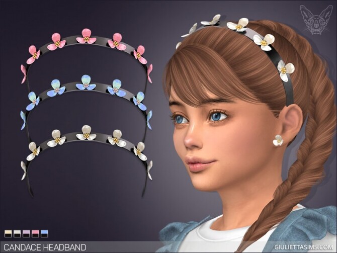 Sims 4 Candace Headband For Kids at Giulietta