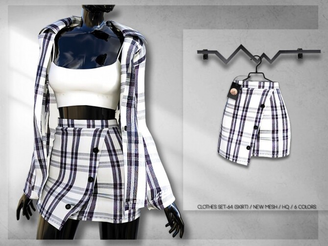 Sims 4 Clothes SET 64 (SKIRT) BD251 by busra tr at TSR