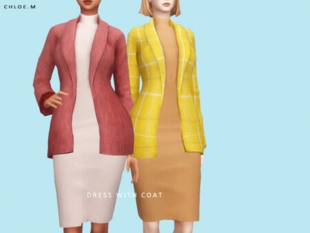 Dress with Coat by ChloeMMM at TSR