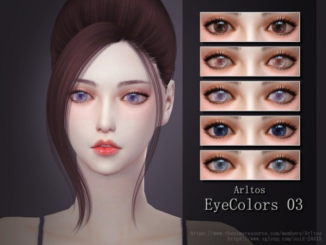 Sims 4 Eyecolors 03 by Arltos at TSR