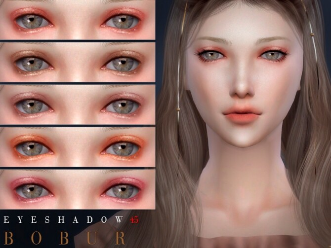 Sims 4 Eyeshadow 45 by Bobur3 at TSR