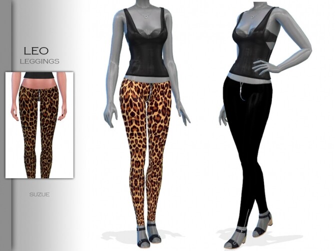 Sims 4 Leo Leggings by Suzue at TSR