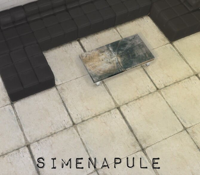 Sims 4 Old Tiles Floor 02 at Simenapule