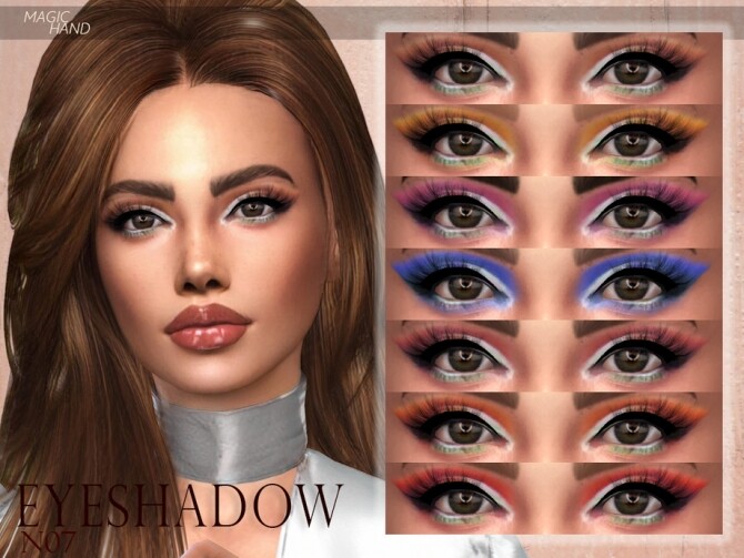 Sims 4 Eyeshadow N07 by MagicHand at TSR