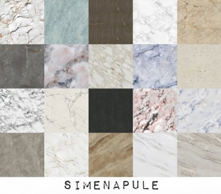 Luxury Floor Marble 02 at Simenapule