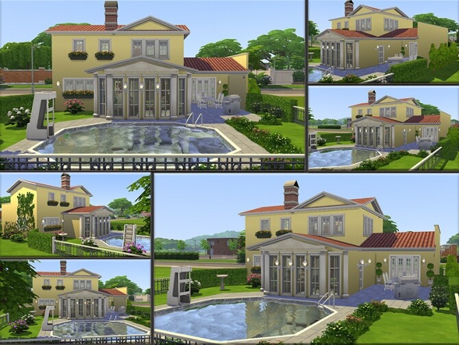 Sims 4 MB Villa Elenore by matomibotaki at TSR