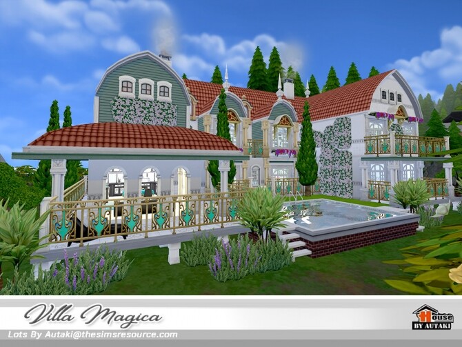 Sims 4 Villa Magica by autaki at TSR