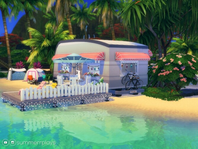Sims 4 Summer Camper by Summerr Plays at TSR