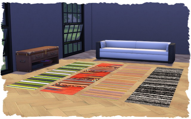Sims 4 Carpet runner by Chalipo at All 4 Sims