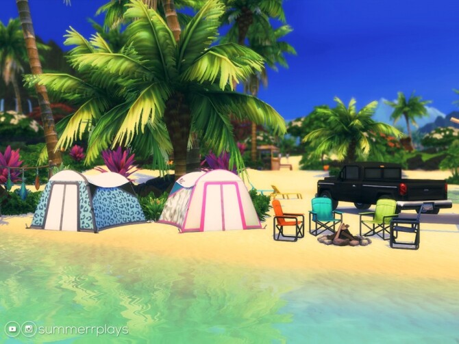 Sims 4 Summer Camper by Summerr Plays at TSR
