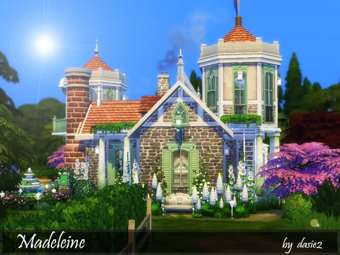 Sims 4 Madeleine house by dasie2 at TSR