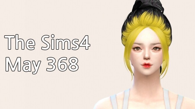 Sims 4 Hair 368F at May Sims