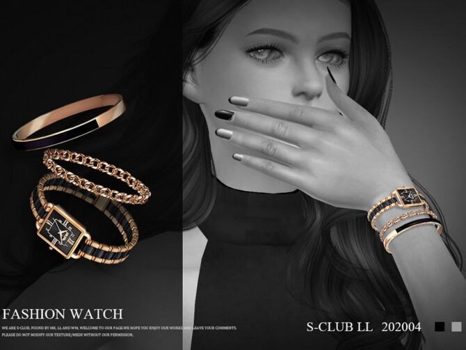 Sims 4 Watch 202004 by S Club LL at TSR
