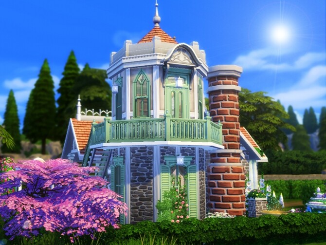 Sims 4 Madeleine house by dasie2 at TSR