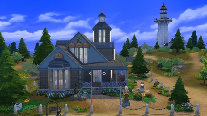 Sims 4 History of the old skipper Museum by fatalist at ihelensims