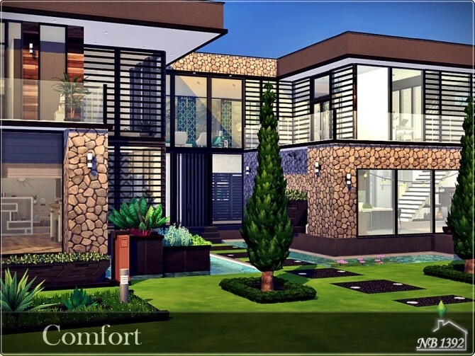Sims 4 Comfort home by nobody1392 at TSR