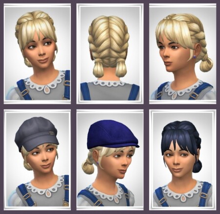 April Kids Hair at Birksches Sims Blog